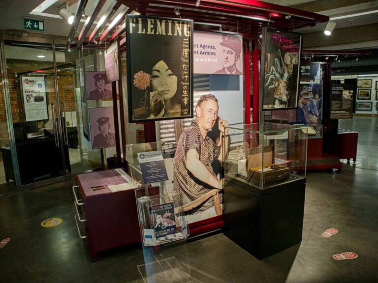 Secret Agents Secret Armies Permanent Display at Soldiers of Oxfordshire Museum Ian Fleming and Bond Copy 768x576